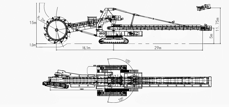  Одноковшовий екскаватор JXLW-2800 